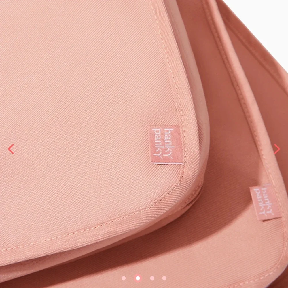 NEW Hanky Panky 3 pack packing cubes pink